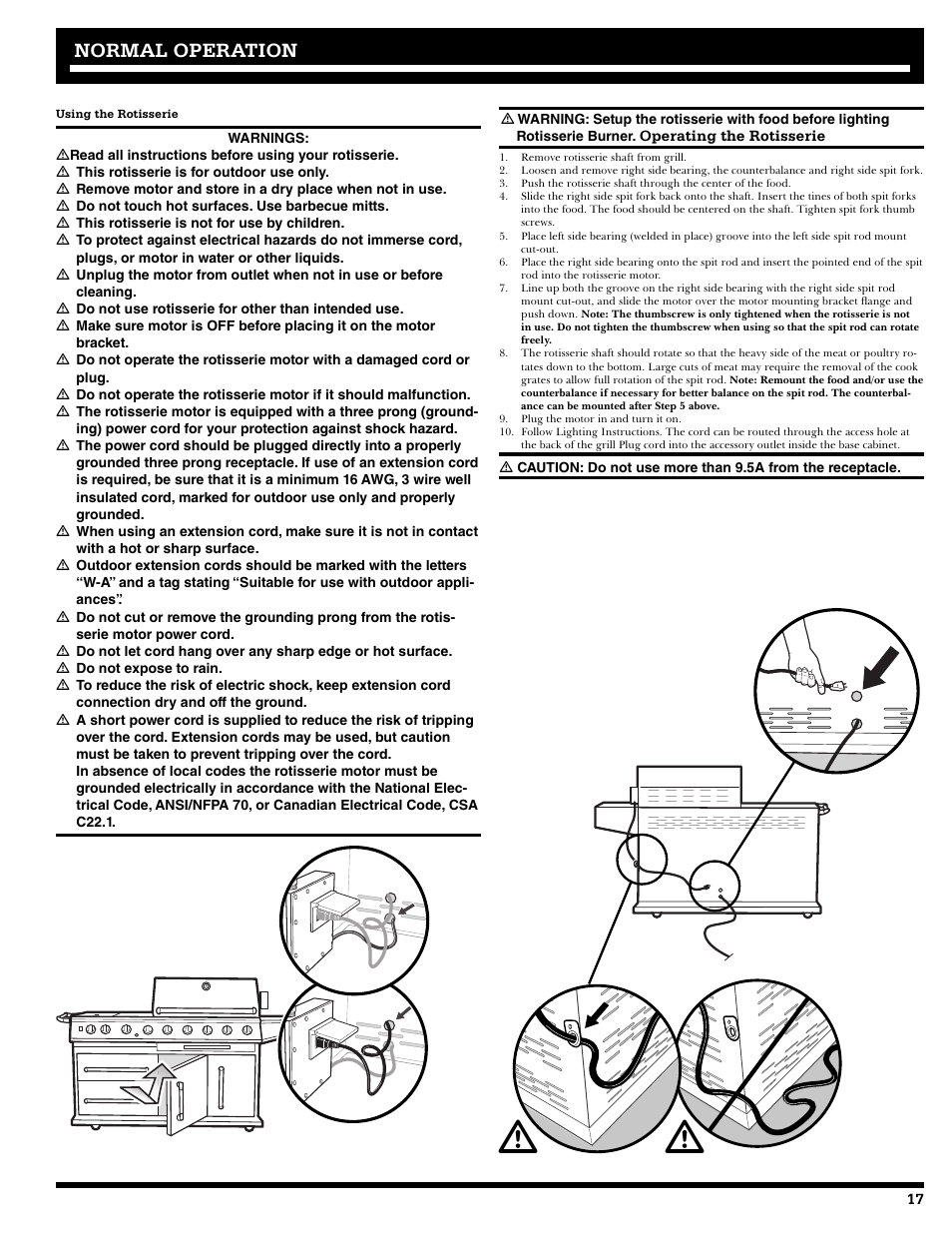 Normal operation | Ducane 2020805 User Manual | Page 17 / 68