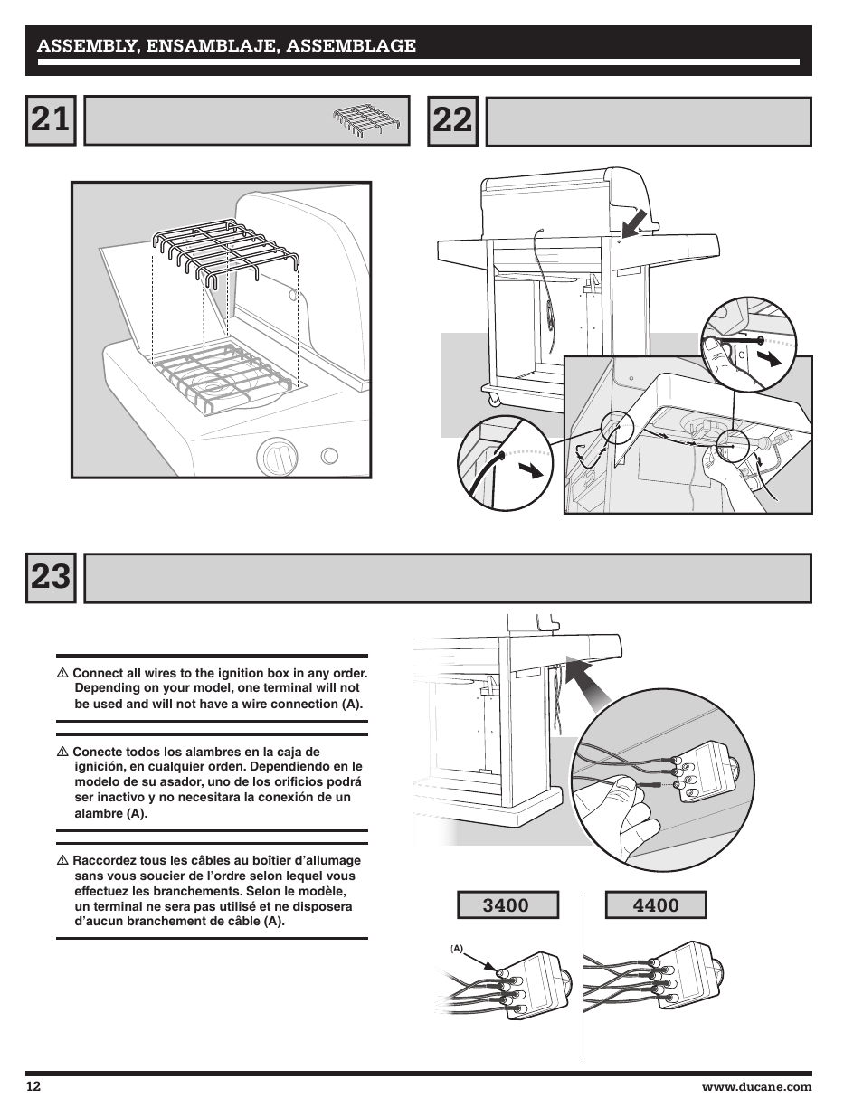 Ducane 4400 User Manual | Page 12 / 72