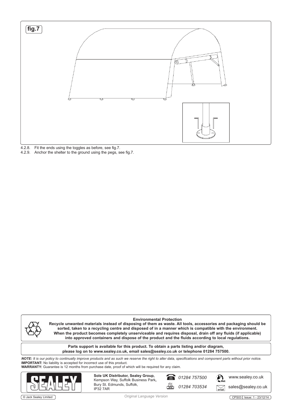 Fig.7 | Sealey CPS03 User Manual | Page 4 / 4