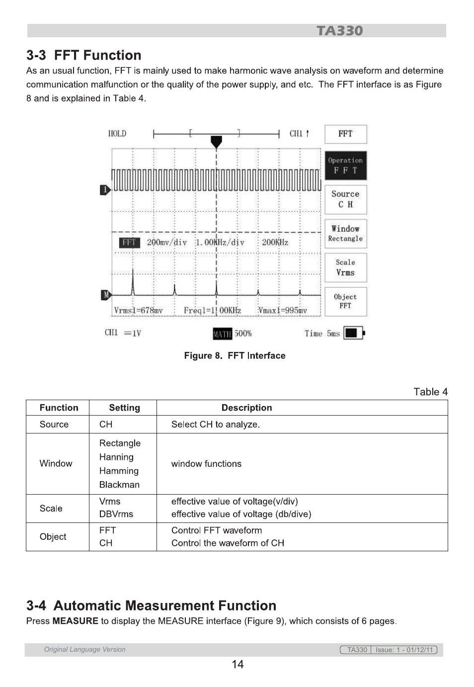 Sealey TA330 User Manual | Page 14 / 38