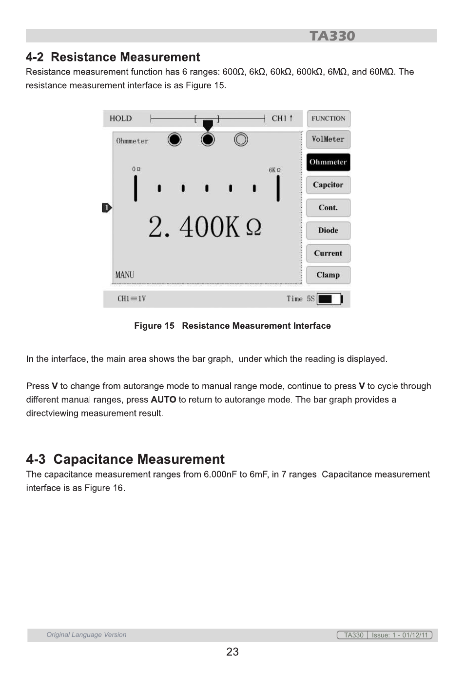 Sealey TA330 User Manual | Page 23 / 38