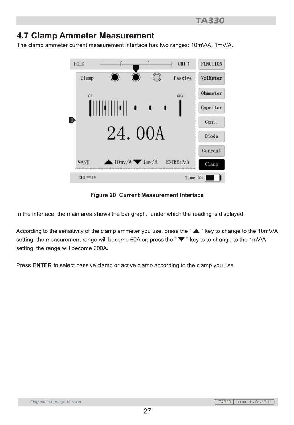 Sealey TA330 User Manual | Page 27 / 38