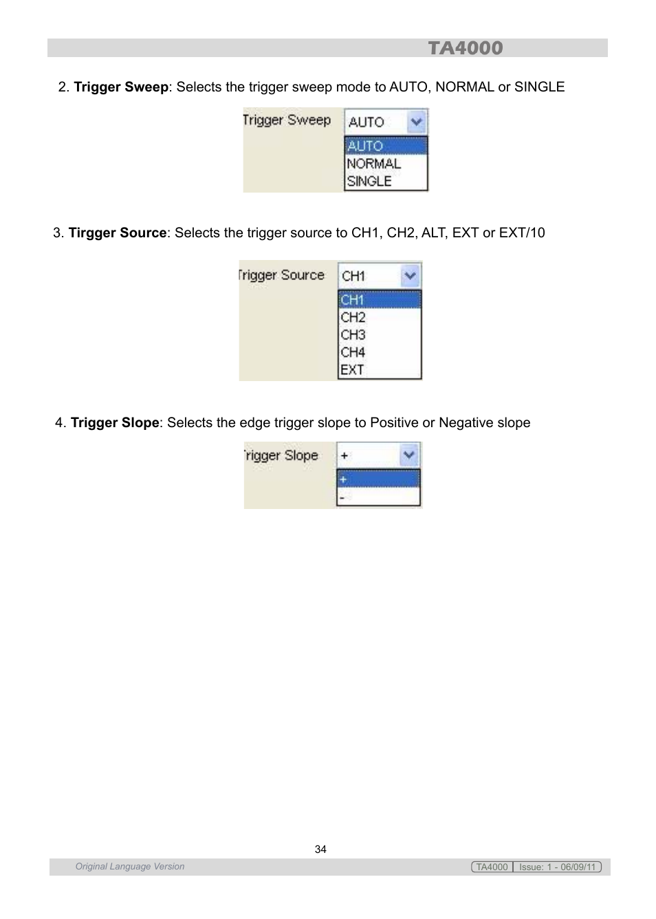 Sealey TA4000 User Manual | Page 34 / 102