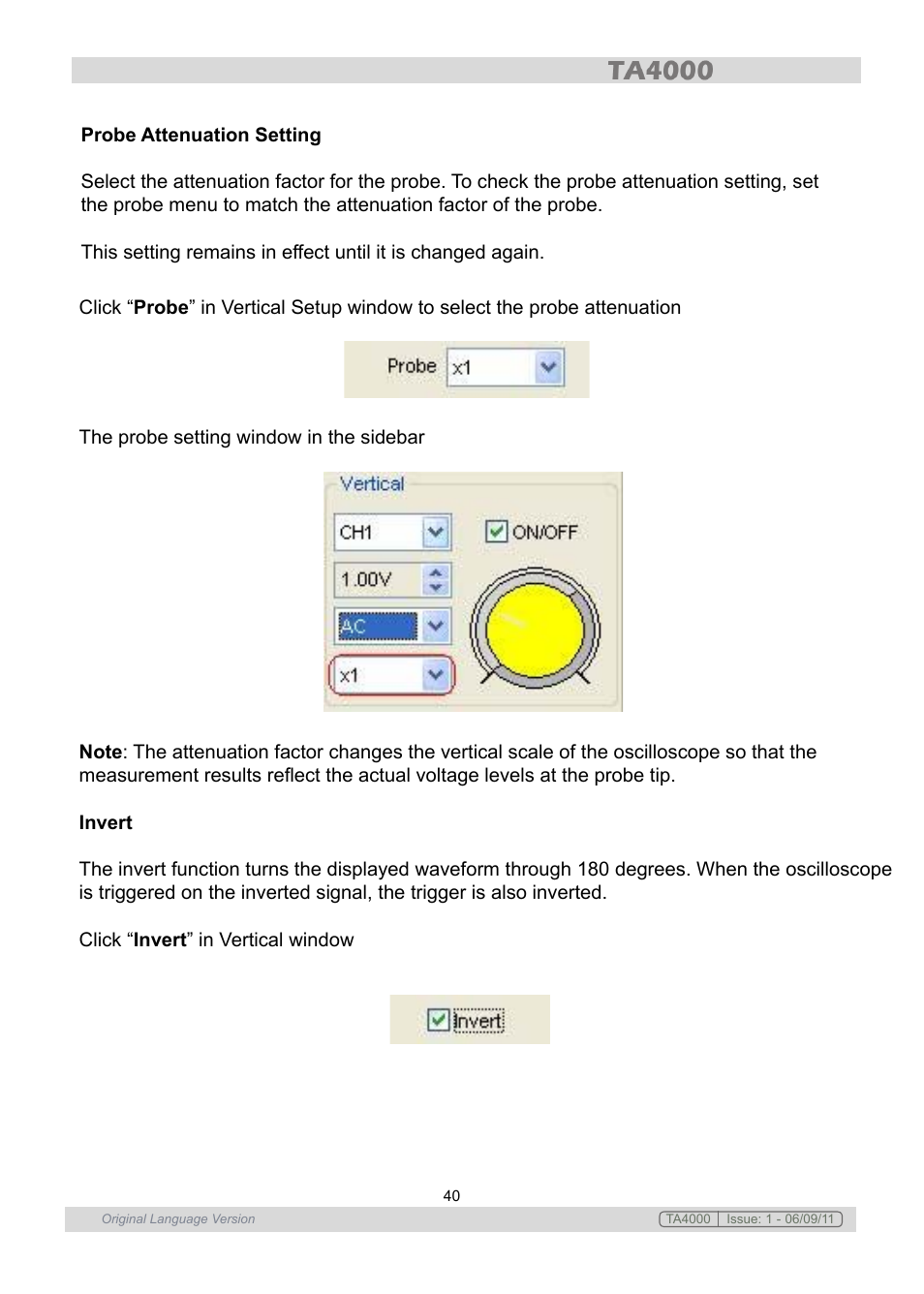 Sealey TA4000 User Manual | Page 40 / 102