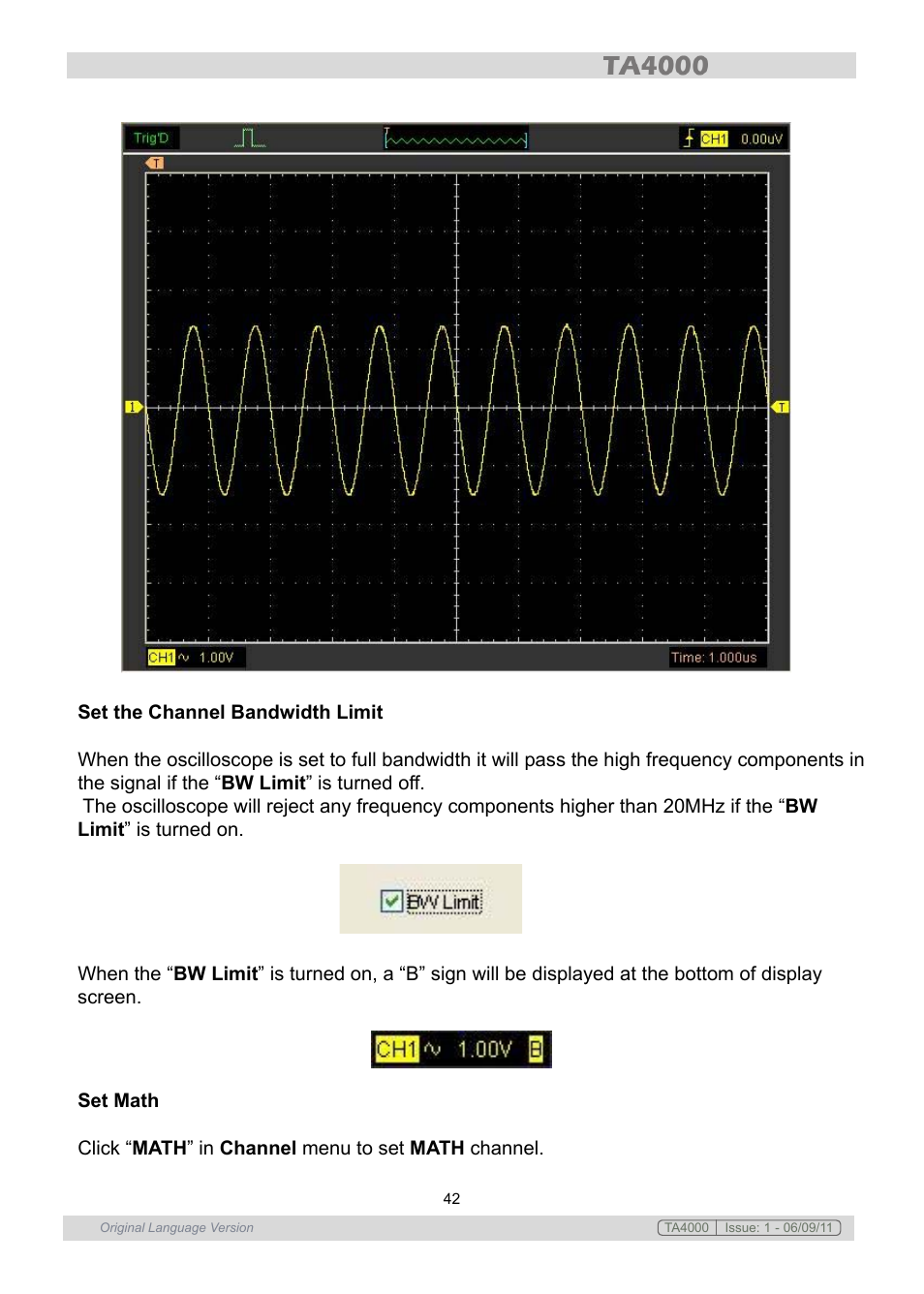 Sealey TA4000 User Manual | Page 42 / 102