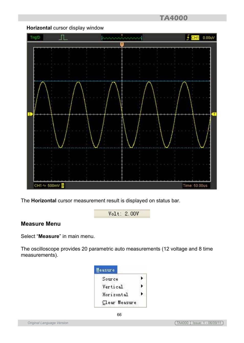 Sealey TA4000 User Manual | Page 66 / 102