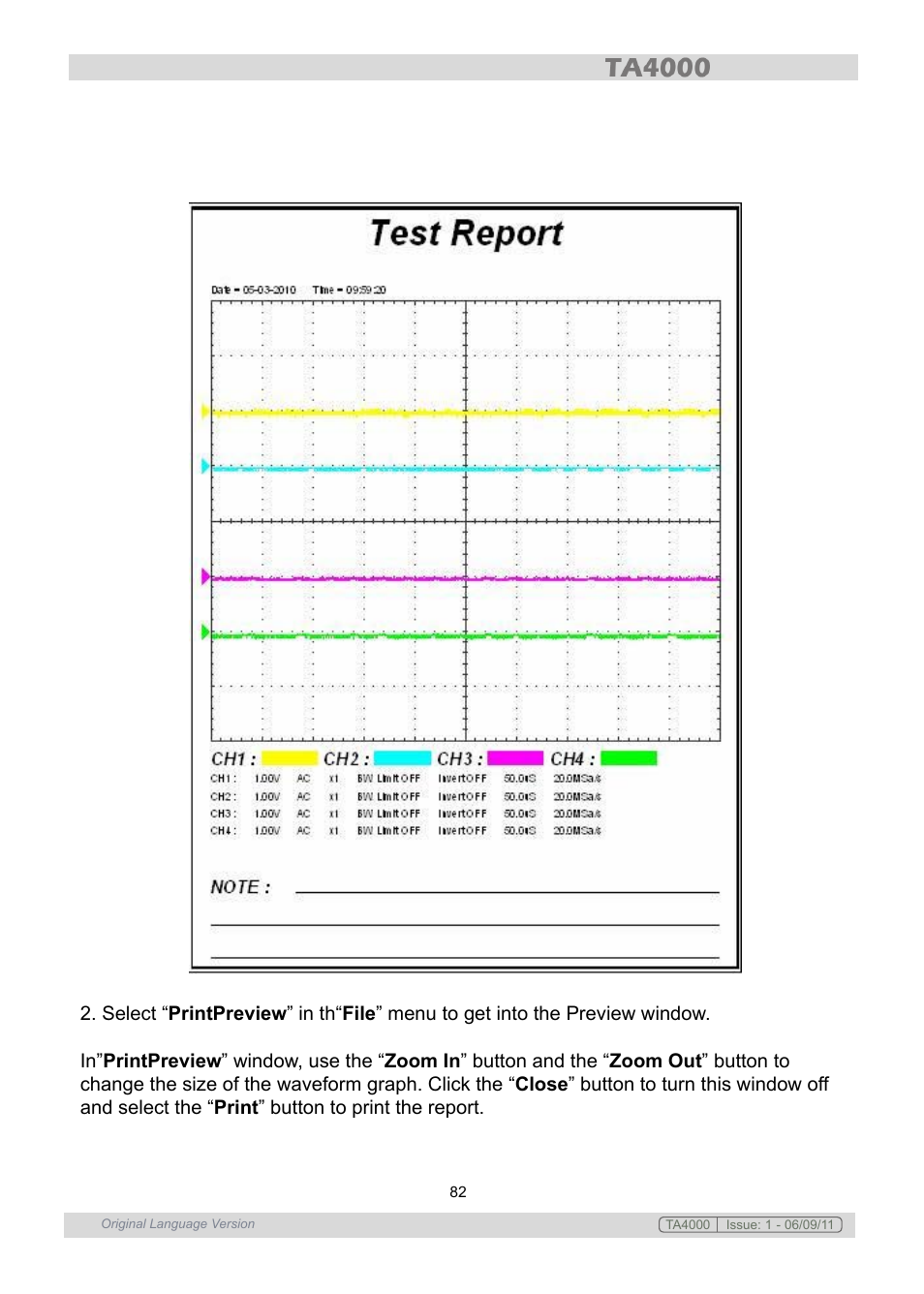 Sealey TA4000 User Manual | Page 82 / 102