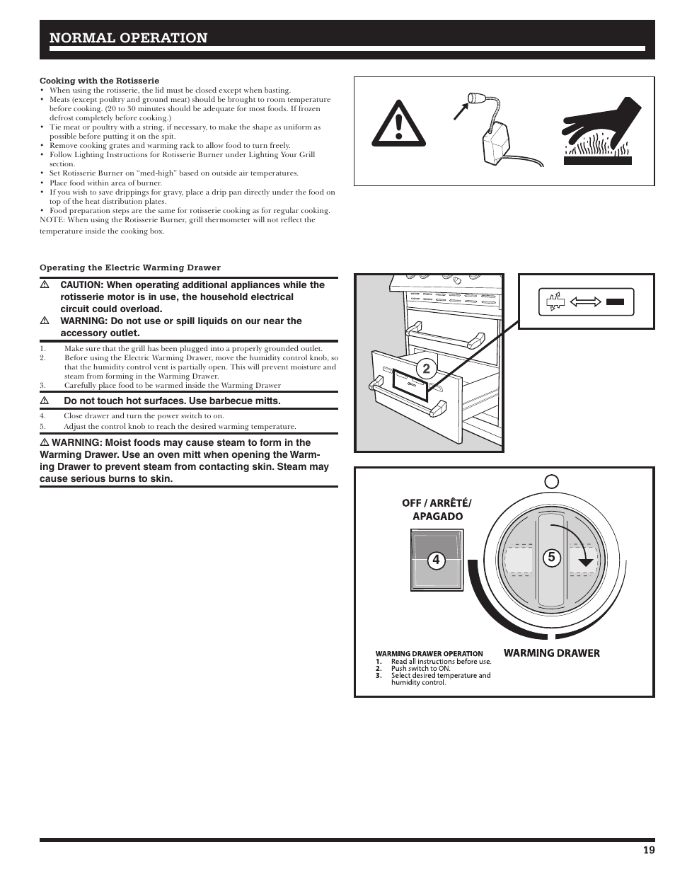 Normal operation | Ducane 2020806 User Manual | Page 19 / 64