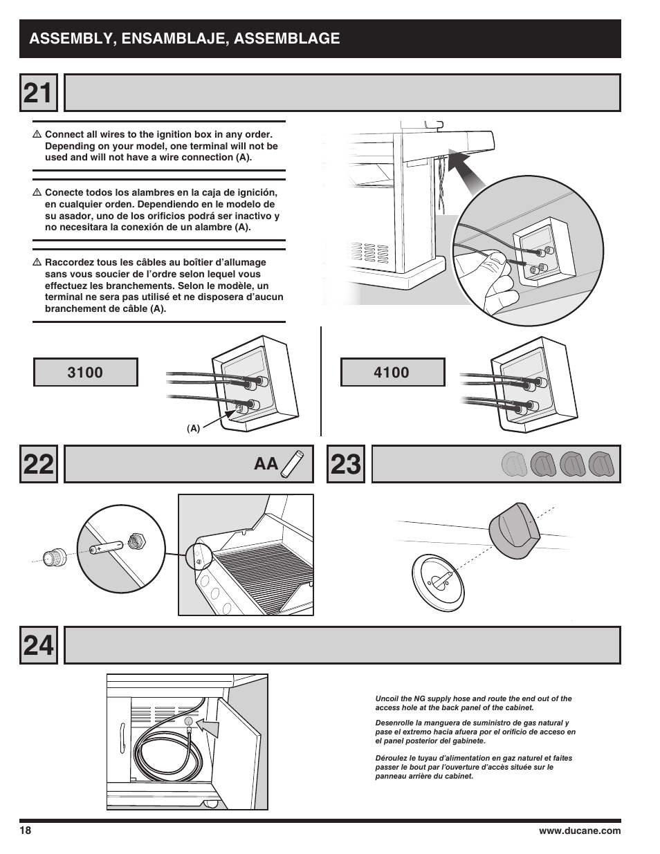 Ducane 3100 User Manual | Page 18 / 60