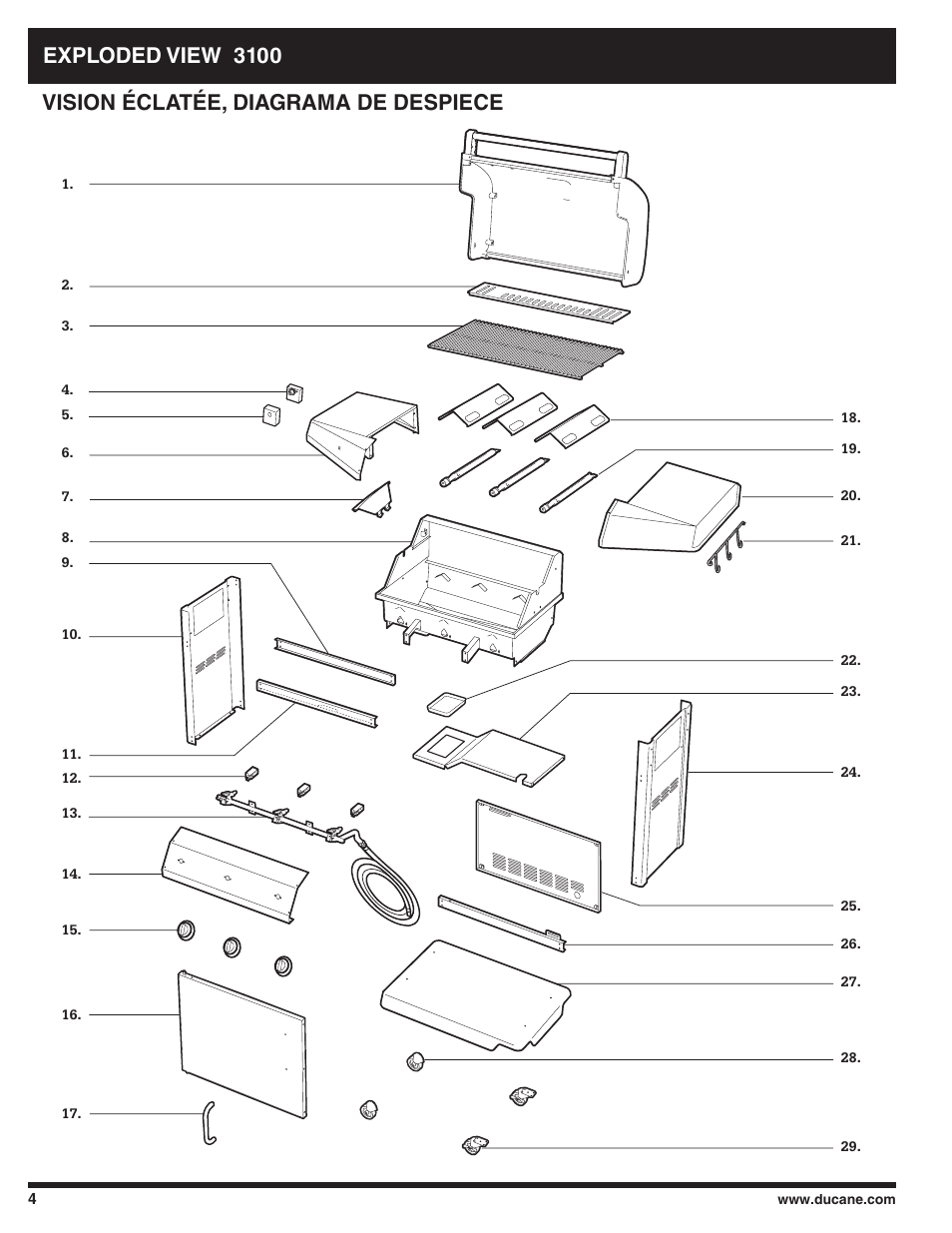 Ducane 3100 User Manual | Page 4 / 60