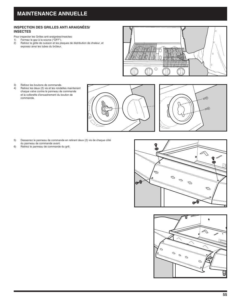 Maintenance annuelle | Ducane 3100 User Manual | Page 55 / 60