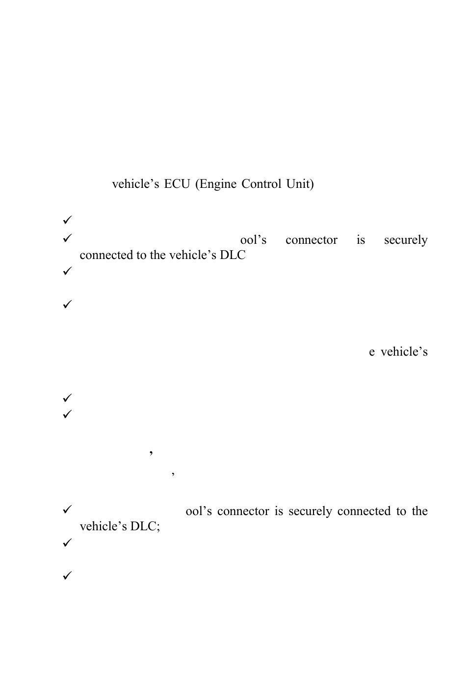 8 product troubleshooting | Sealey VAG505 User Manual | Page 18 / 80