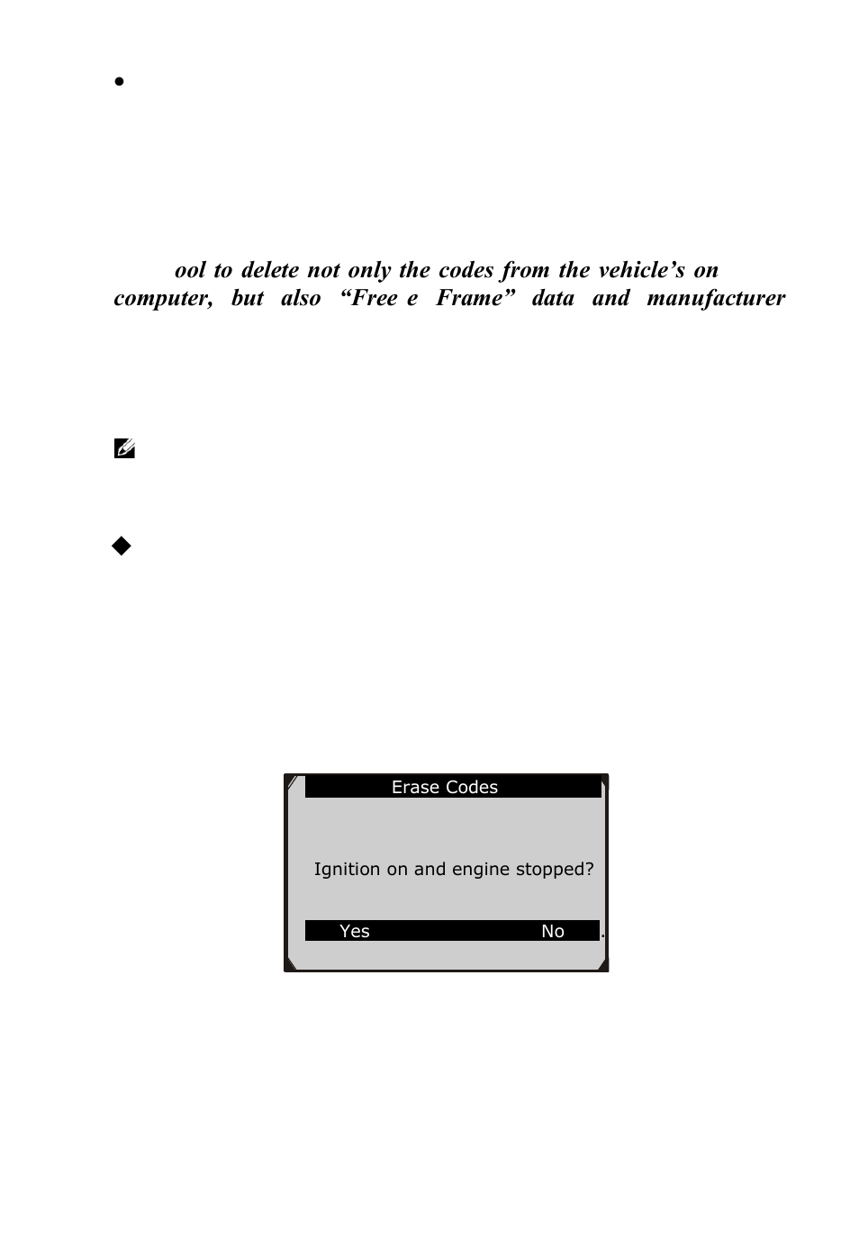 Rasing, Odes, 2 erase codes | Sealey VAG505 User Manual | Page 25 / 80