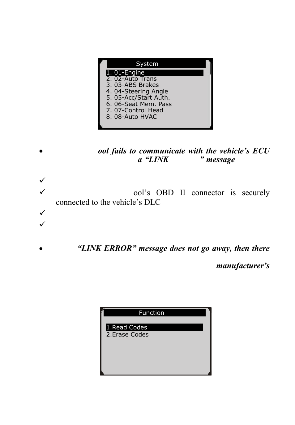 Figure 6.6 | Sealey VAG505 User Manual | Page 49 / 80