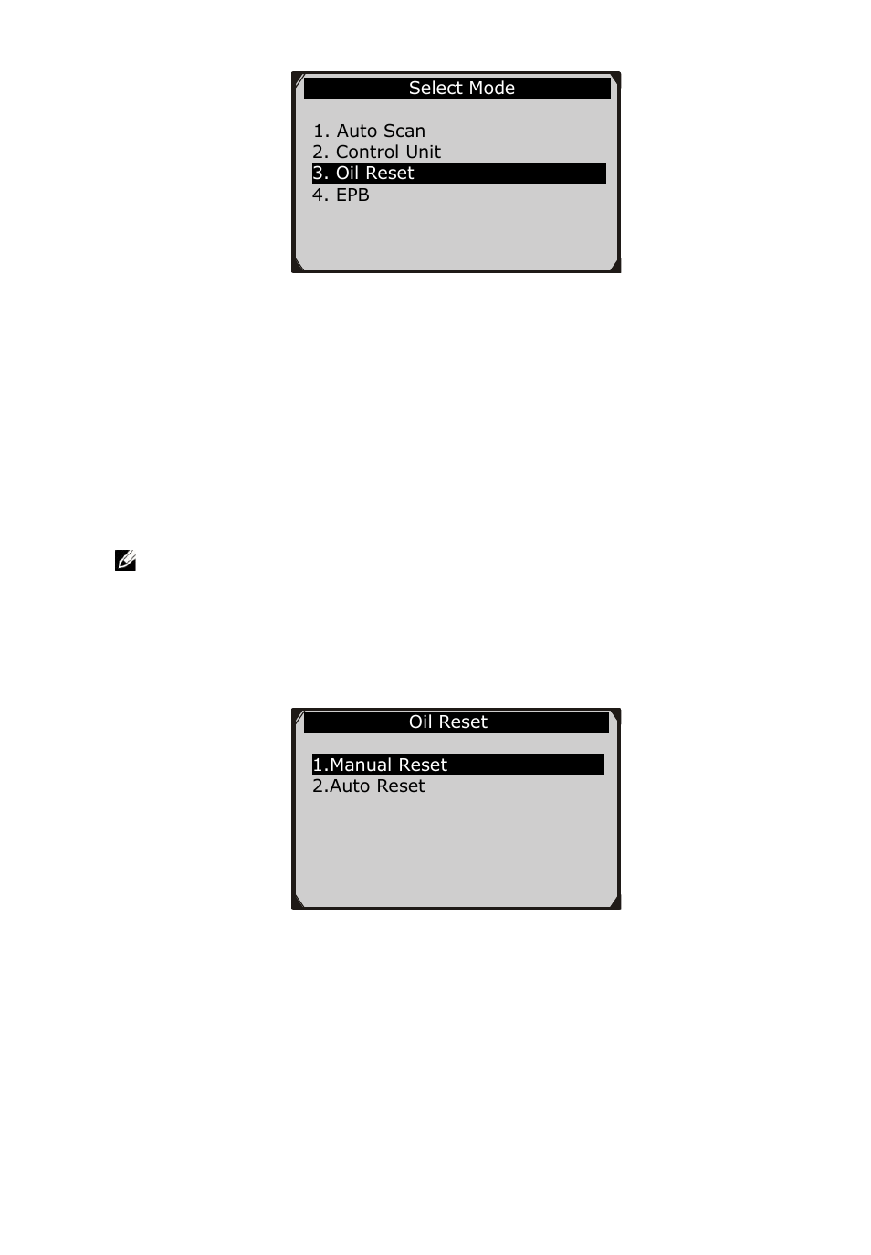 A. manual reset | Sealey VAG505 User Manual | Page 54 / 80