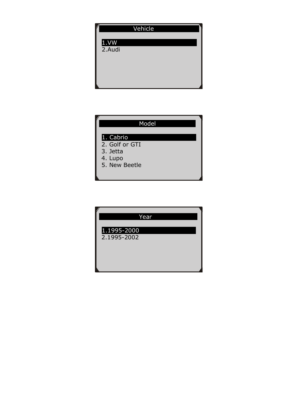 Figure 6.16, Figure 6.17 | Sealey VAG505 User Manual | Page 55 / 80
