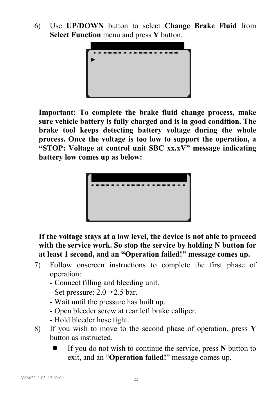 Sealey VS8622 User Manual | Page 23 / 36