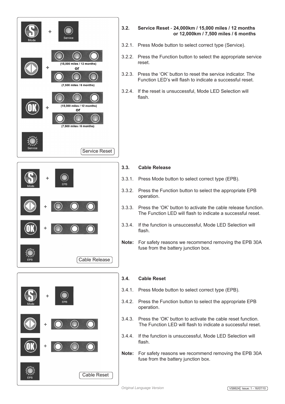 Sealey VS8624 User Manual | Page 3 / 8