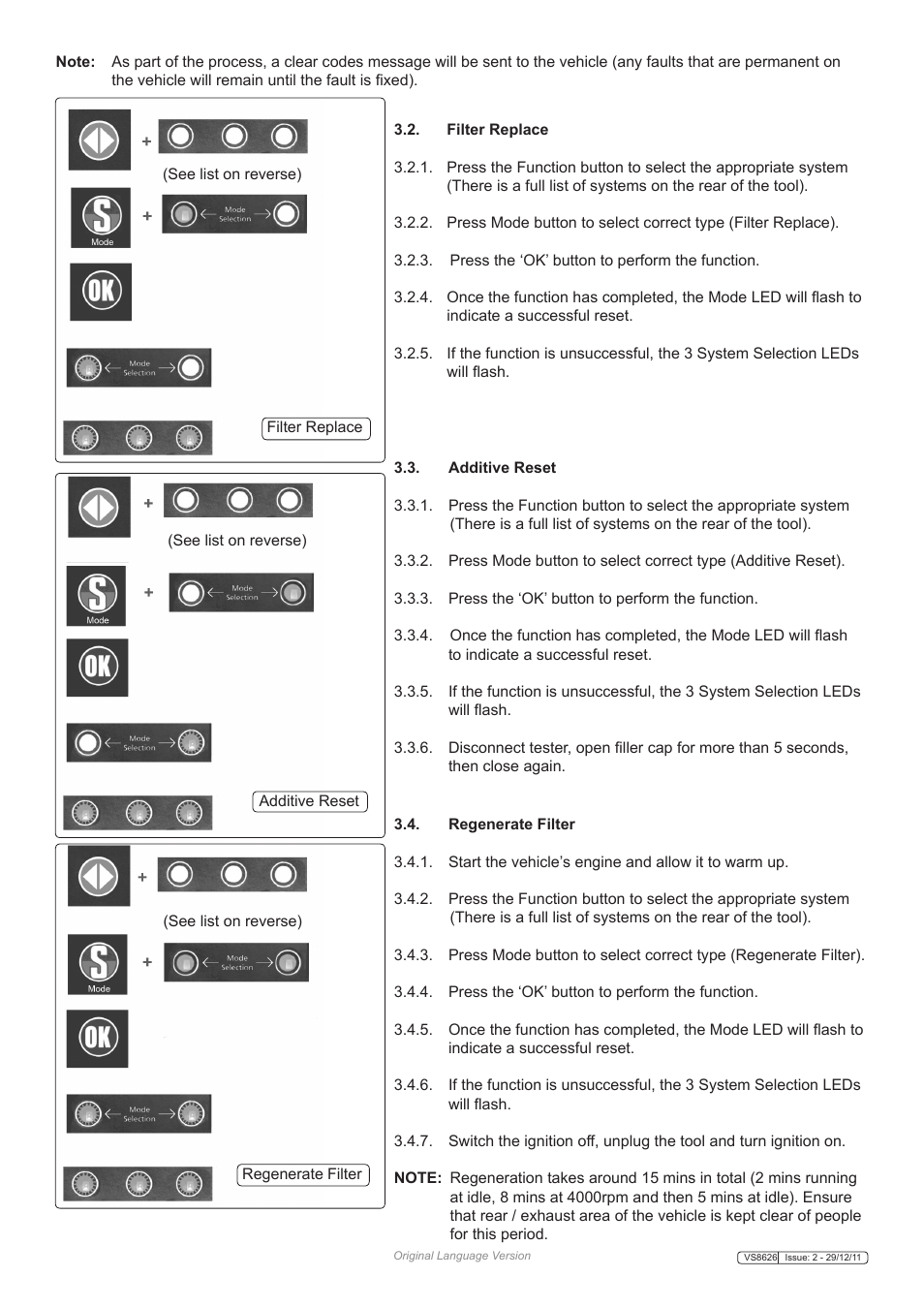 Sealey VS8626 User Manual | Page 3 / 4