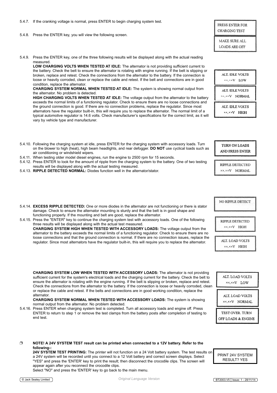 Sealey BT2003 User Manual | Page 4 / 5
