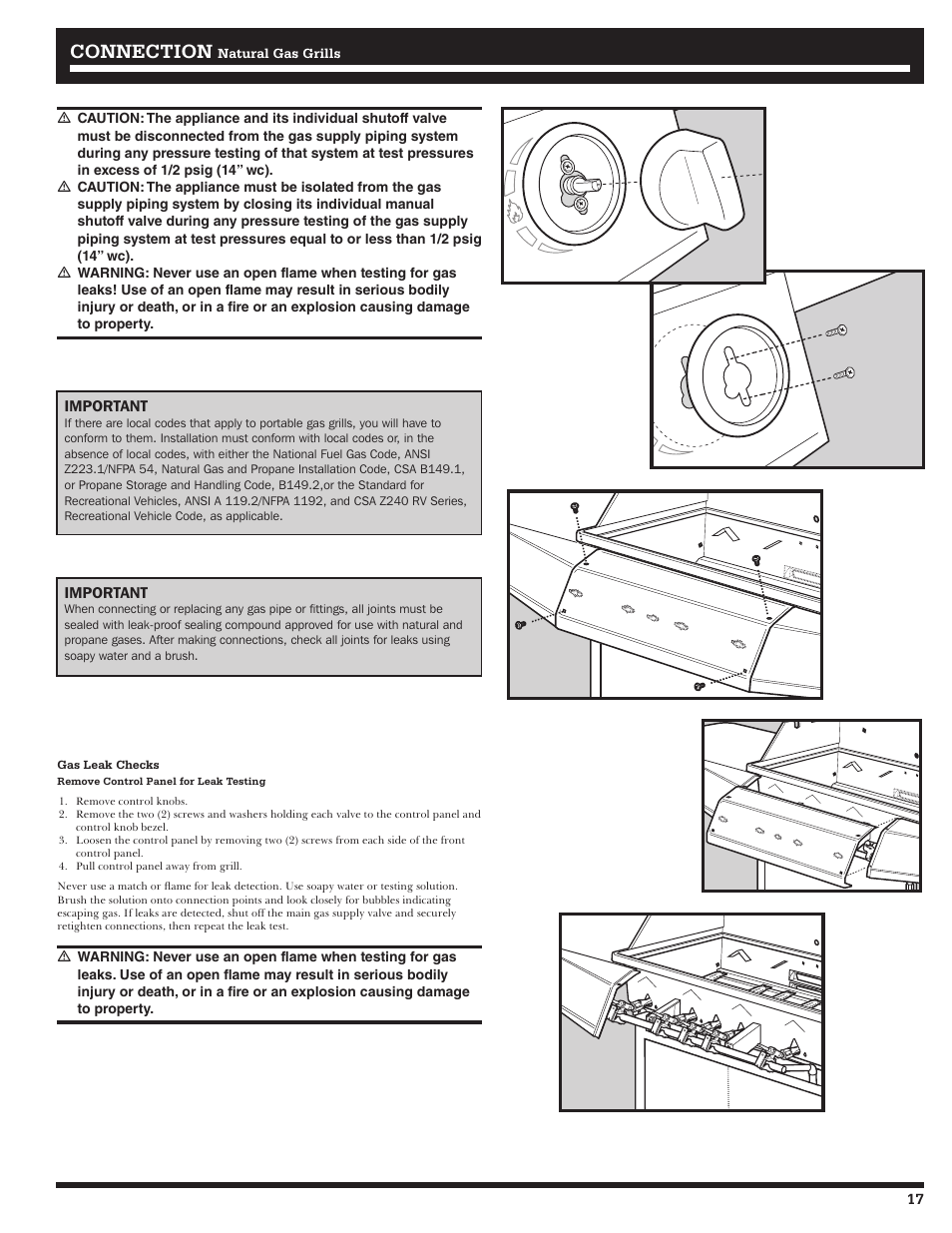 Connection | Ducane Affinity 31-3200 User Manual | Page 17 / 60