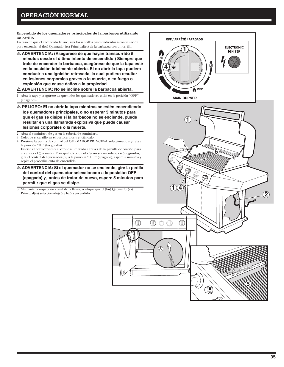Operación normal | Ducane Affinity 31-3200 User Manual | Page 35 / 60