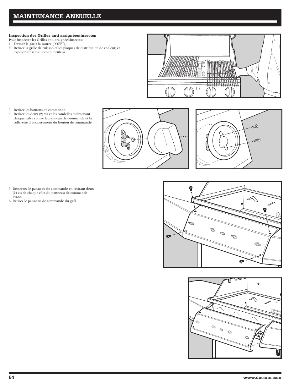 Maintenance annuelle | Ducane Affinity 31-3200 User Manual | Page 54 / 60