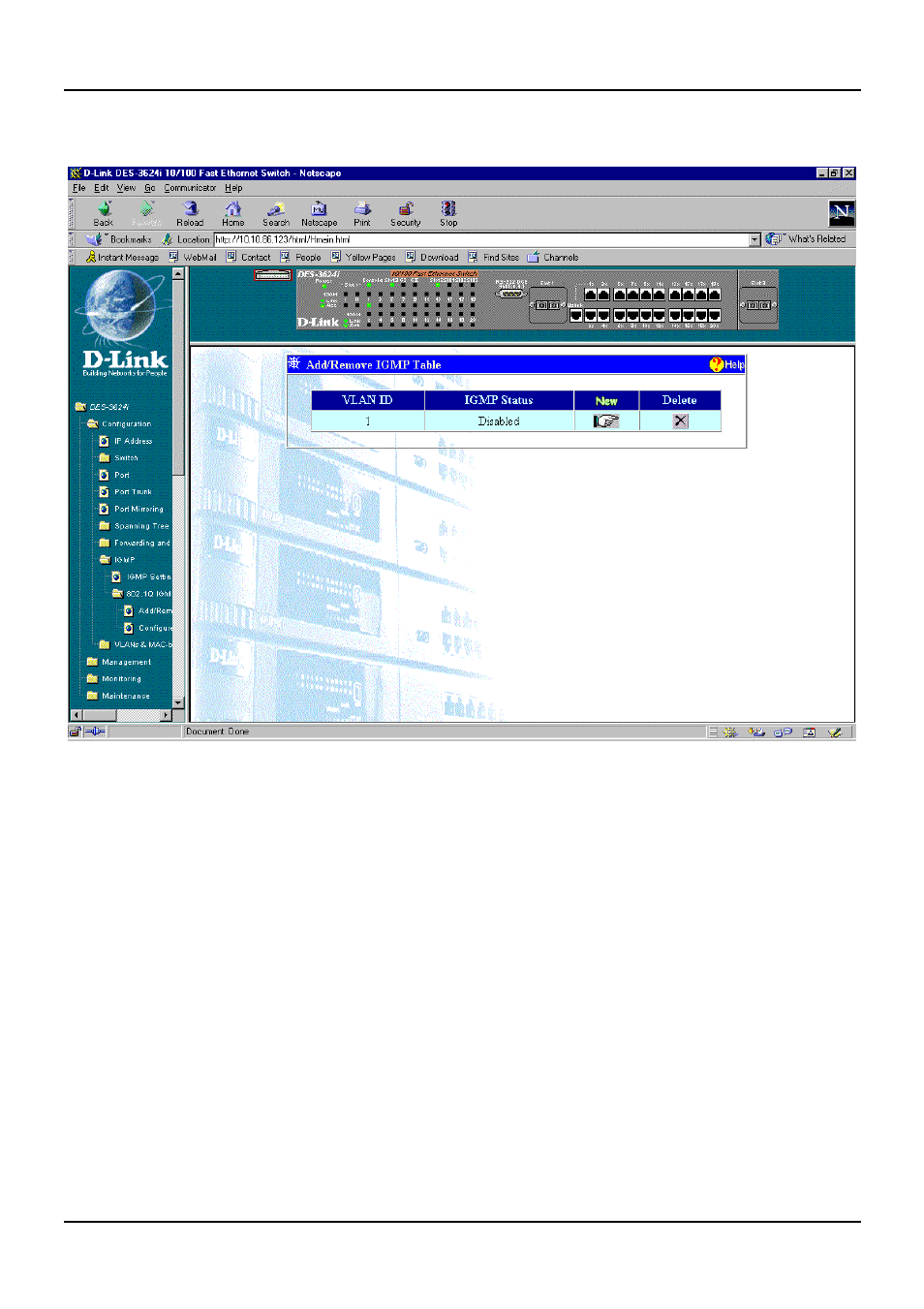 1q igmp | D-Link DES-3624 User Manual | Page 119 / 162