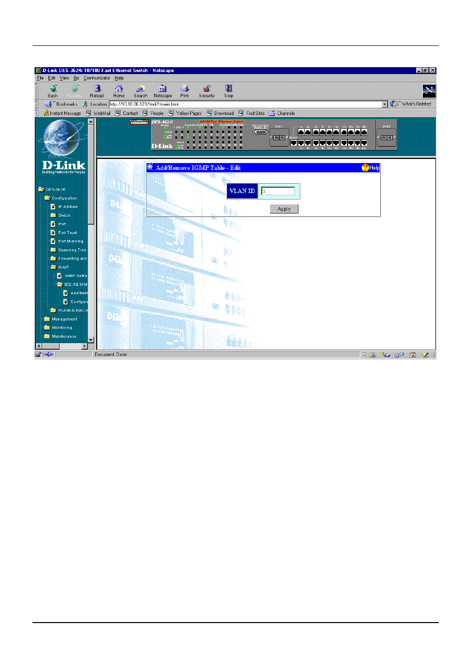 Vlans & mac-based broadcast domains | D-Link DES-3624 User Manual | Page 120 / 162