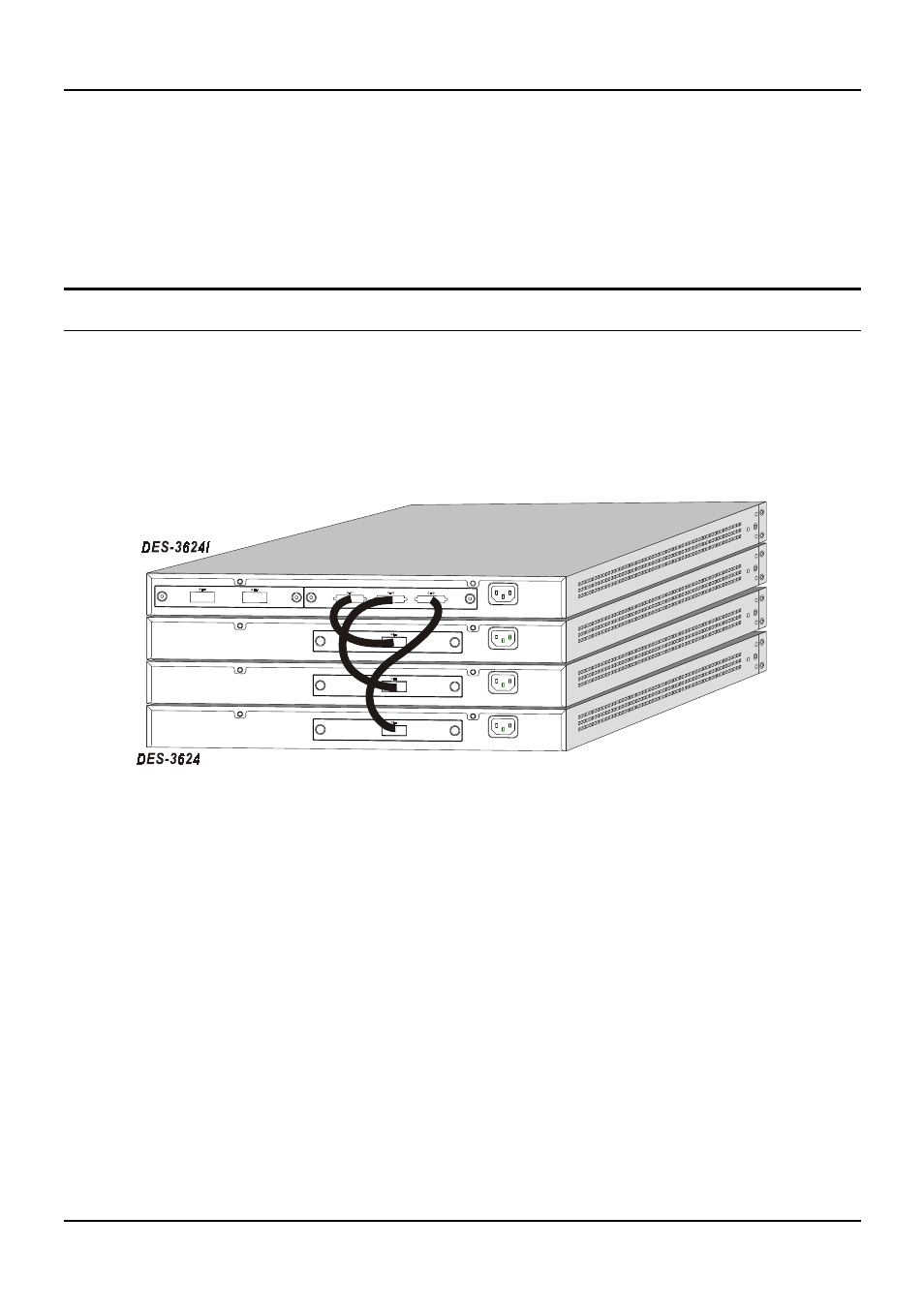 Stack operation | D-Link DES-3624 User Manual | Page 19 / 162