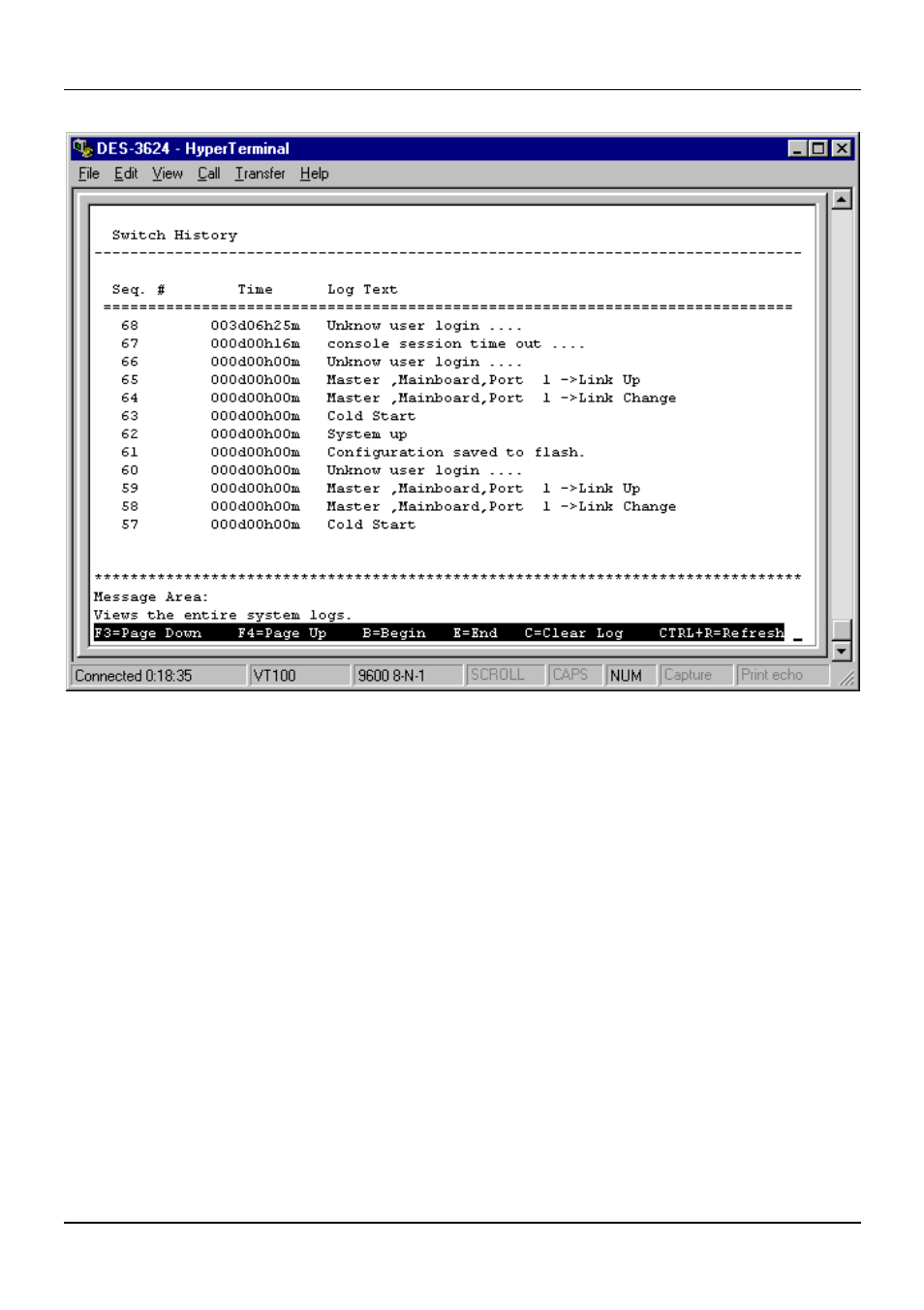 Browse igmp status | D-Link DES-3624 User Manual | Page 96 / 162