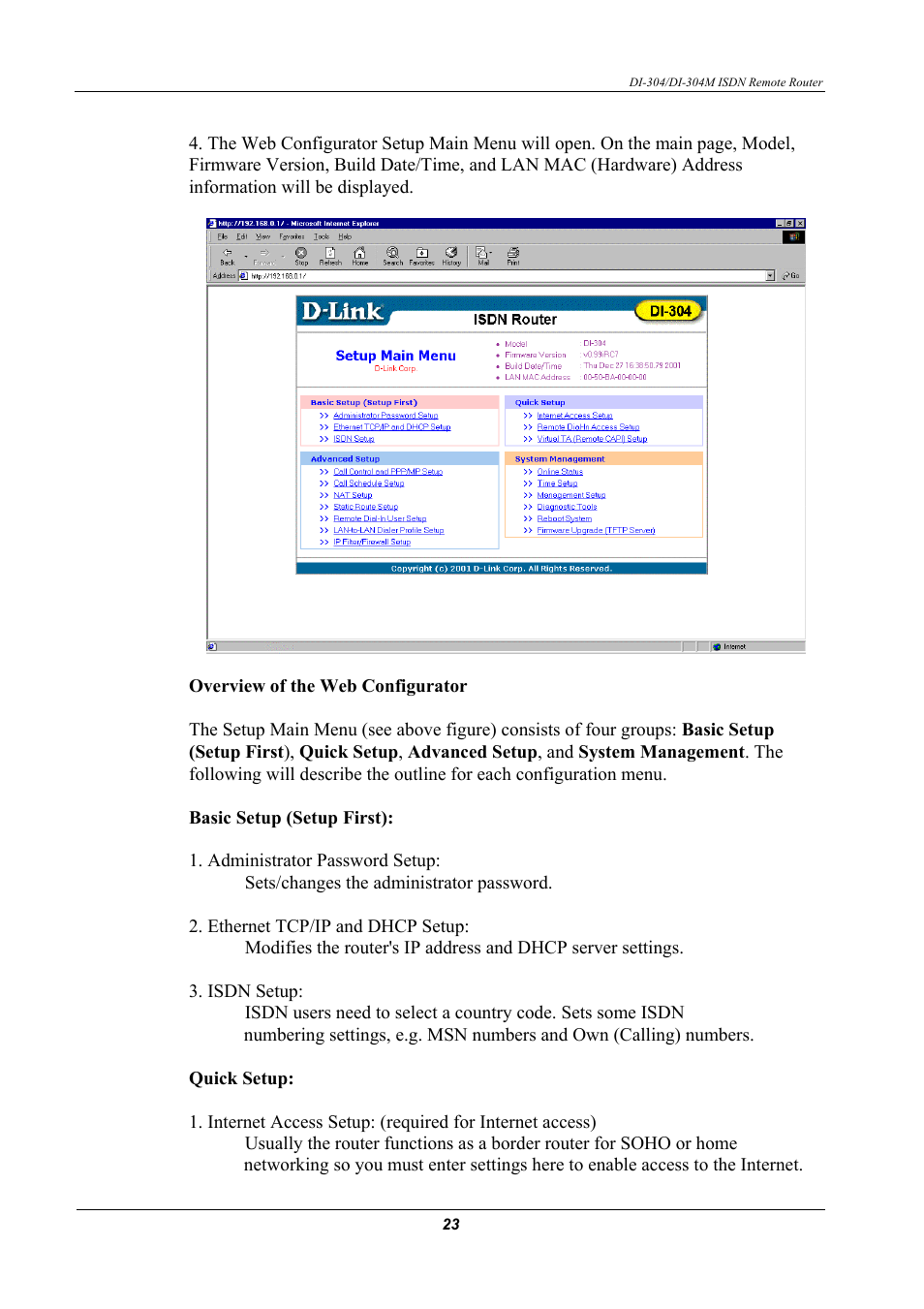 D-Link DI-304M User Manual | Page 31 / 105