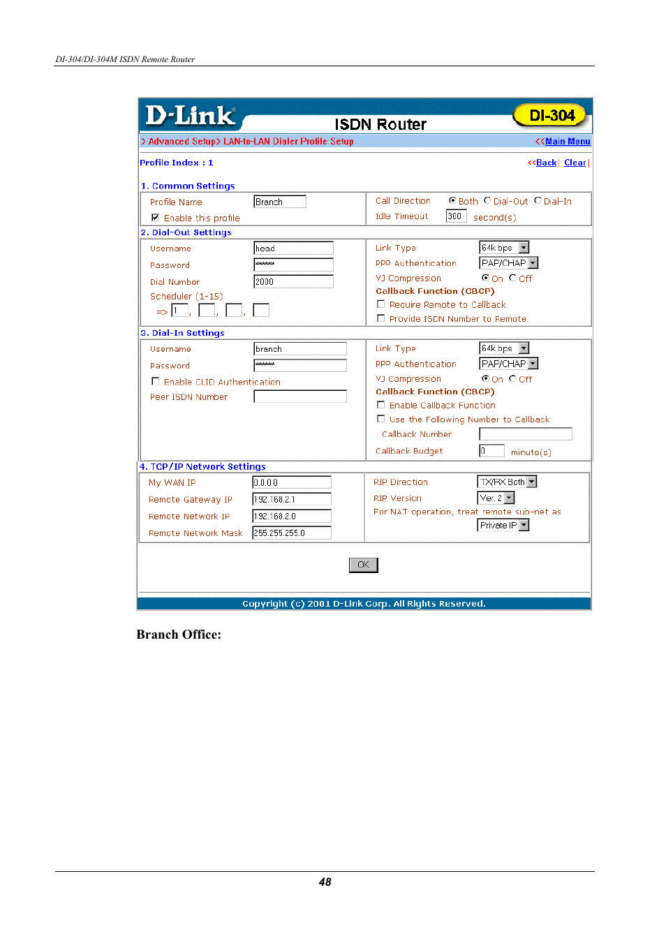 D-Link DI-304M User Manual | Page 56 / 105