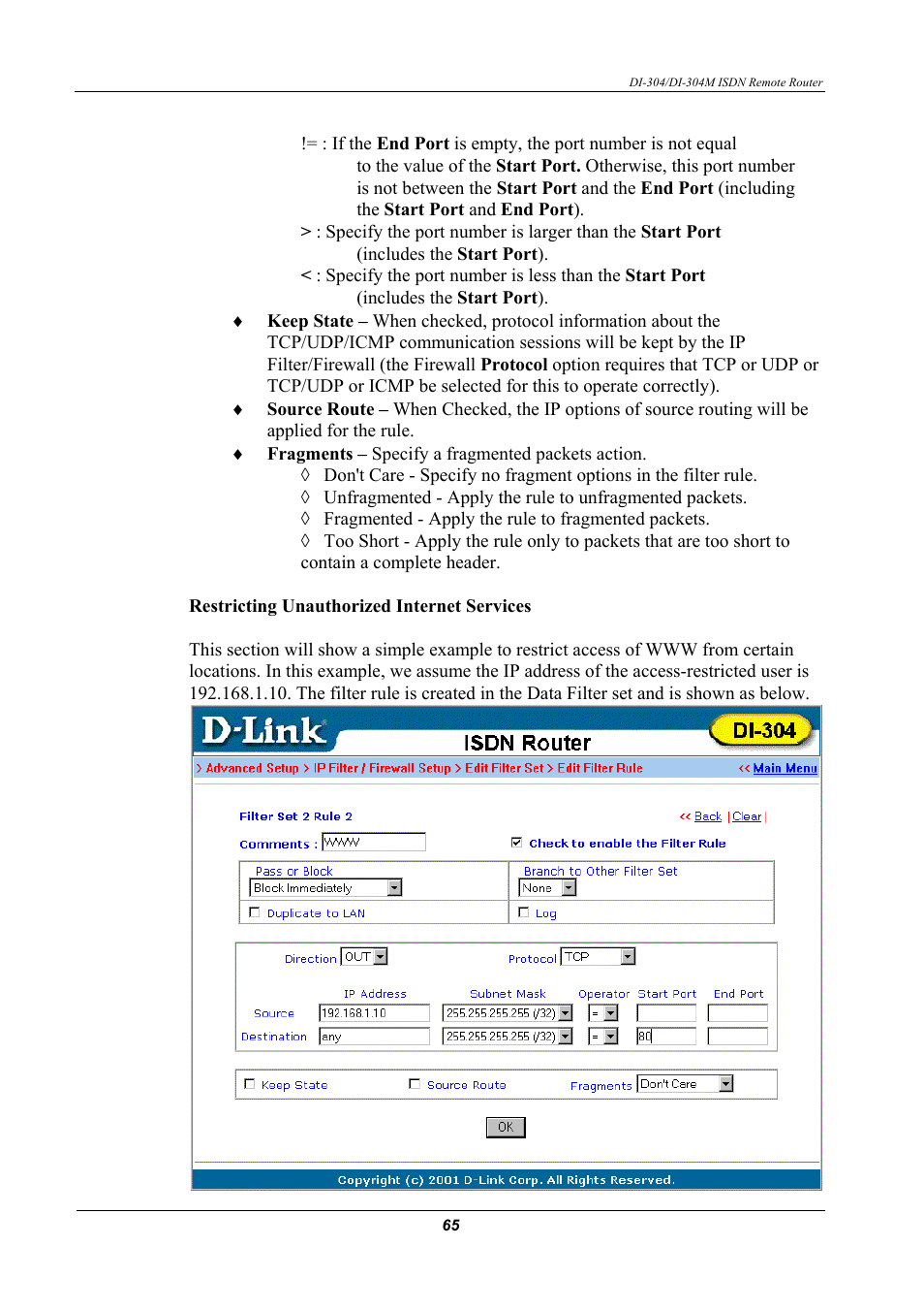 D-Link DI-304M User Manual | Page 73 / 105