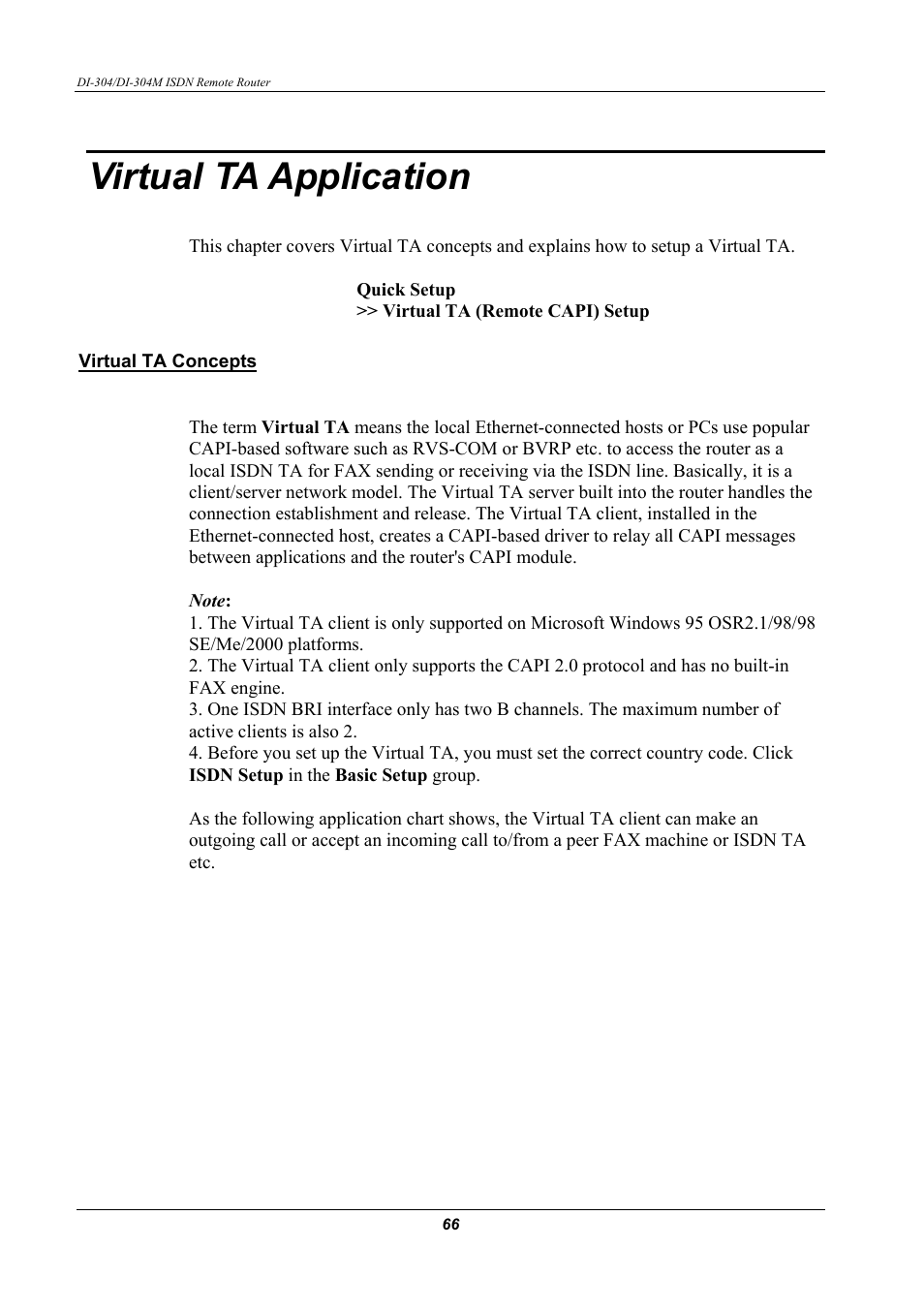 Irtual, Ta a, Pplication | Virtual ta concepts, Virtual ta application | D-Link DI-304M User Manual | Page 74 / 105