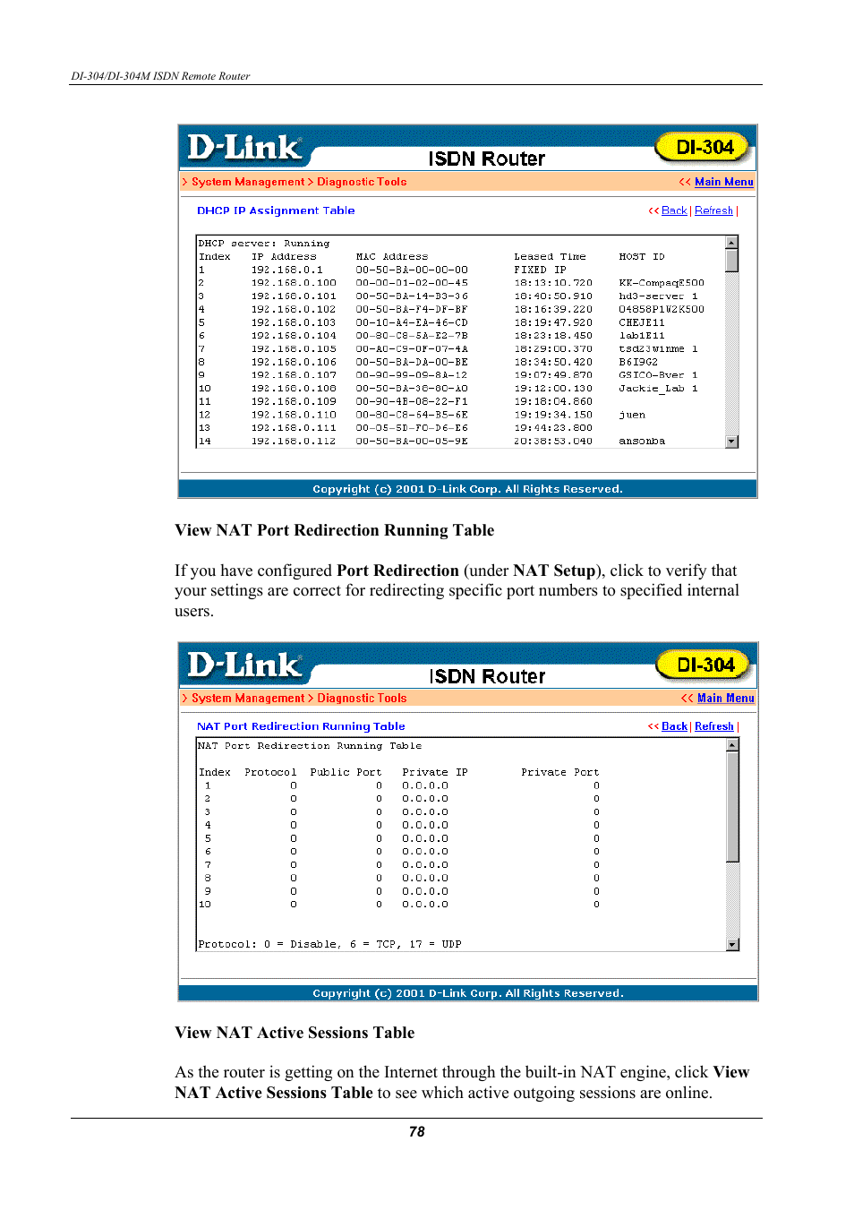 D-Link DI-304M User Manual | Page 86 / 105