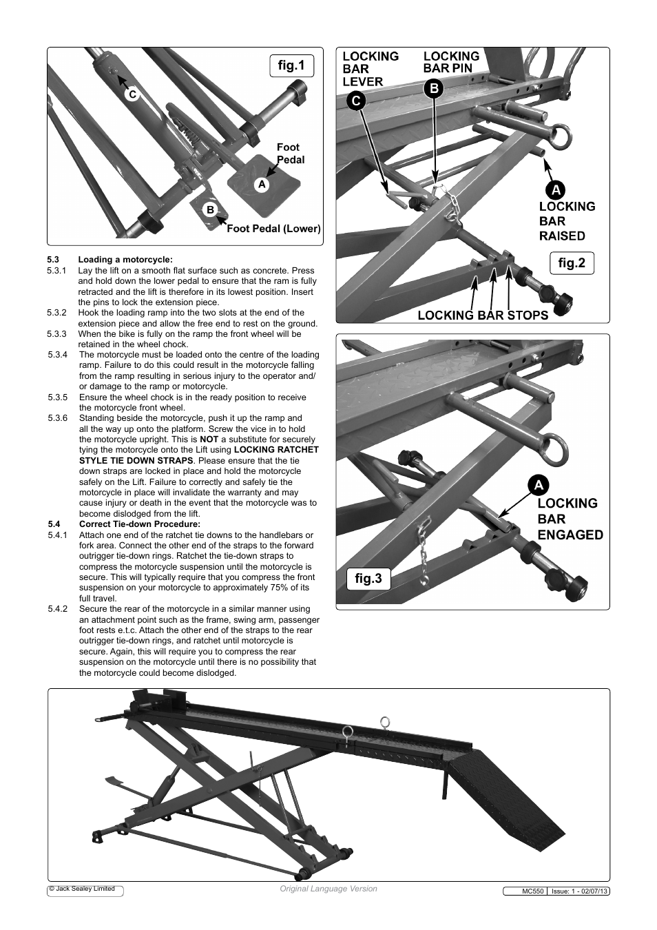 Fig.3 fig.1 fig.2 | Sealey MC550 User Manual | Page 2 / 4