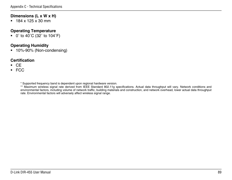 D-Link DIR-455 User Manual | Page 93 / 93