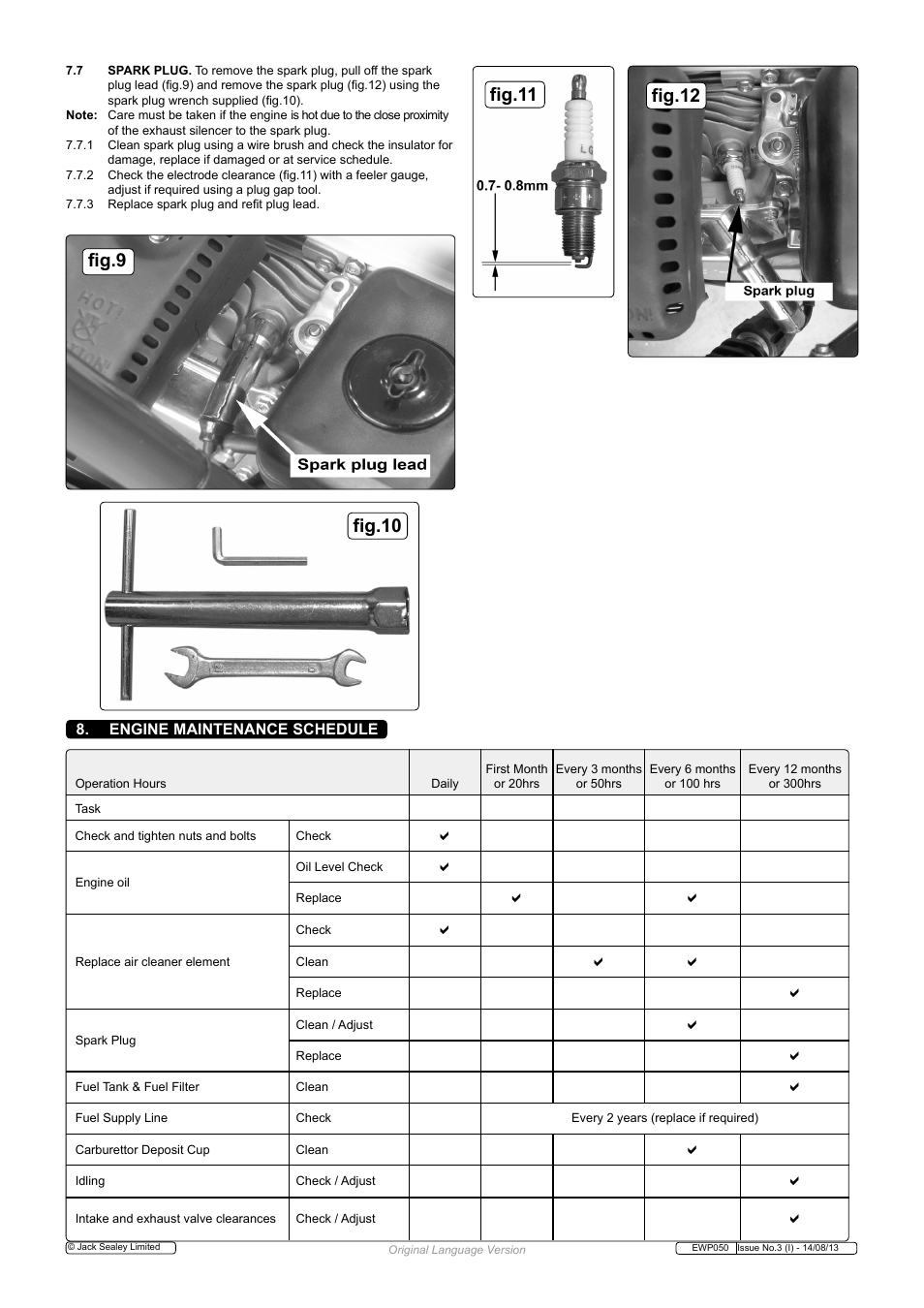 Sealey EWP050 User Manual | Page 4 / 5