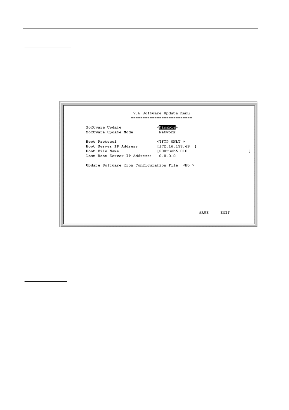 Software update, System restart, Software update system restart | D-Link DI-308 User Manual | Page 101 / 131