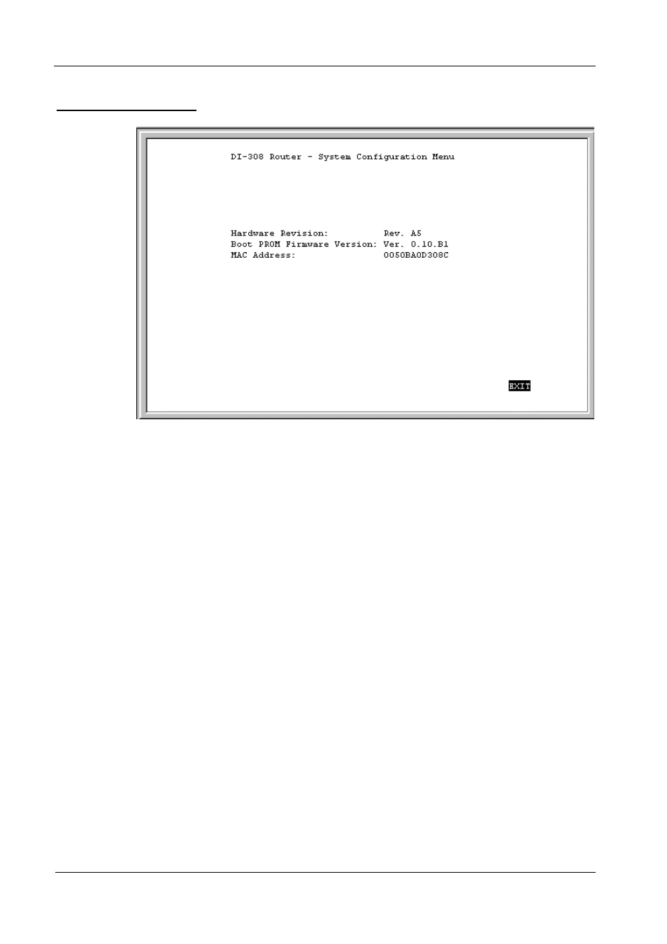 System configuration | D-Link DI-308 User Manual | Page 107 / 131