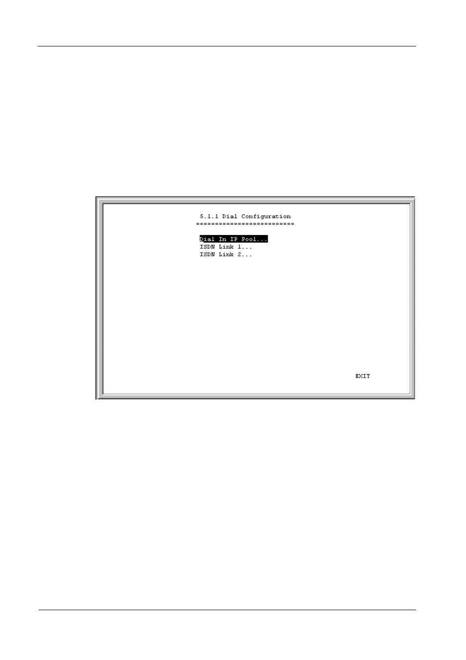 Dial configuration, Dial in ip pool | D-Link DI-308 User Manual | Page 43 / 131