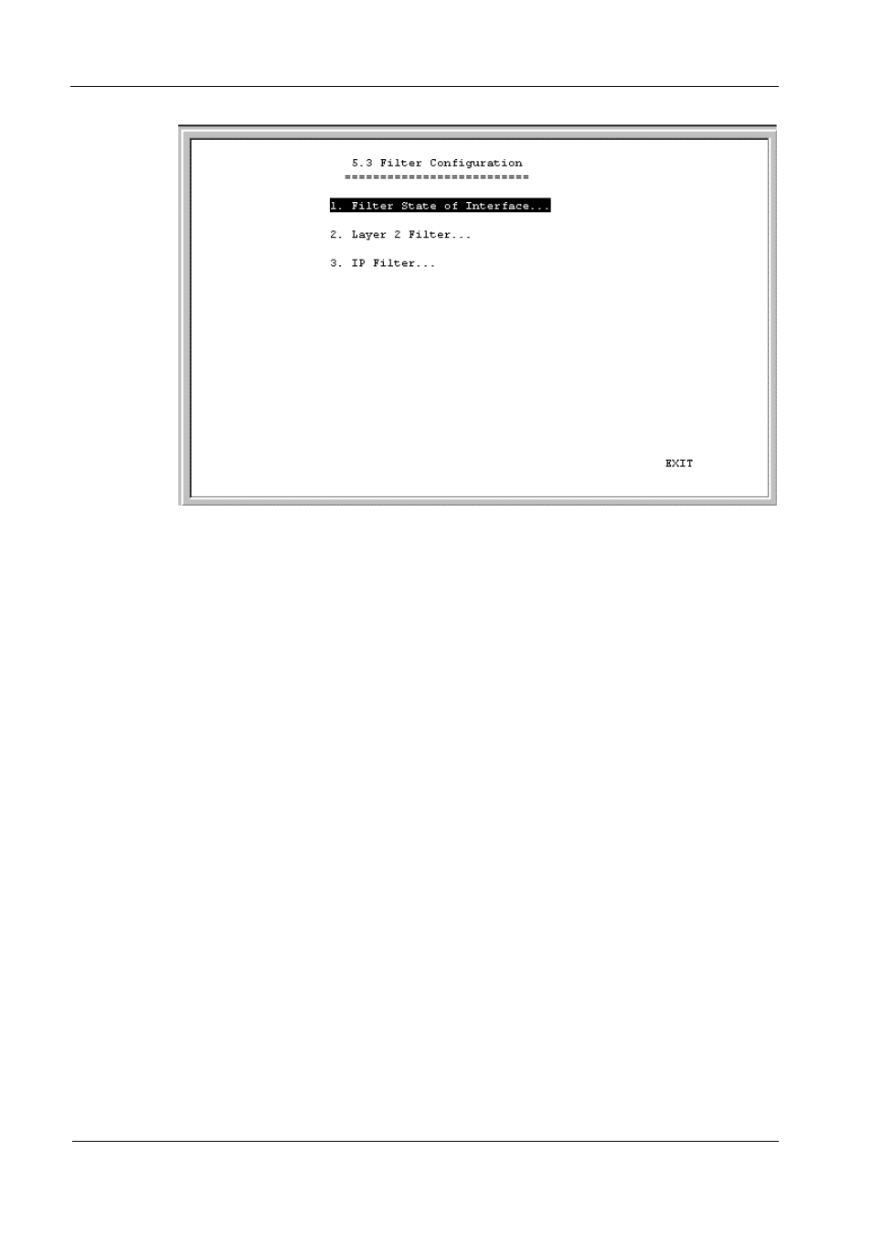 Filter state of interface | D-Link DI-308 User Manual | Page 56 / 131