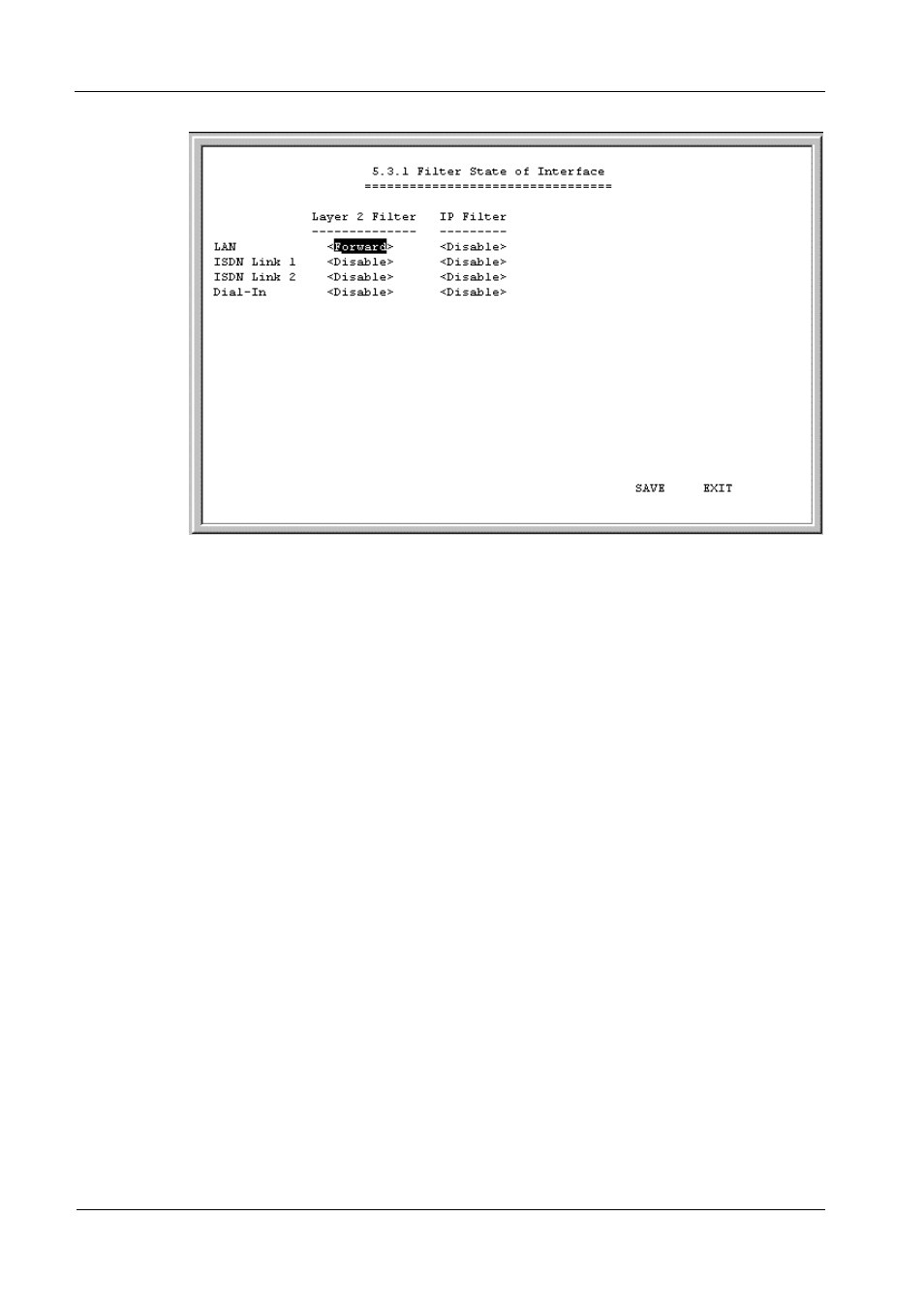 Layer 2 filter | D-Link DI-308 User Manual | Page 57 / 131
