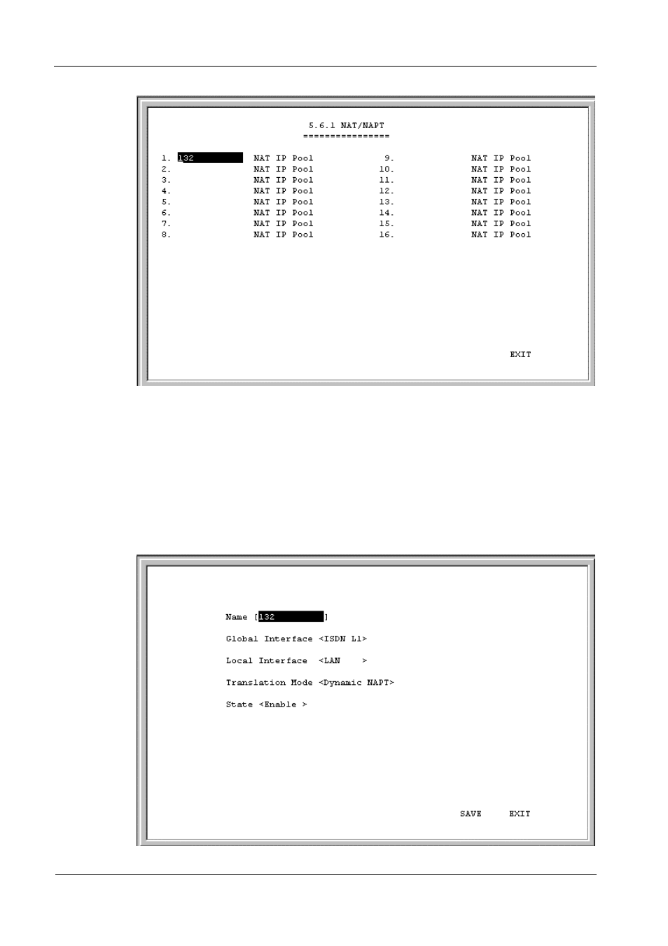 Name field configuration screen | D-Link DI-308 User Manual | Page 69 / 131