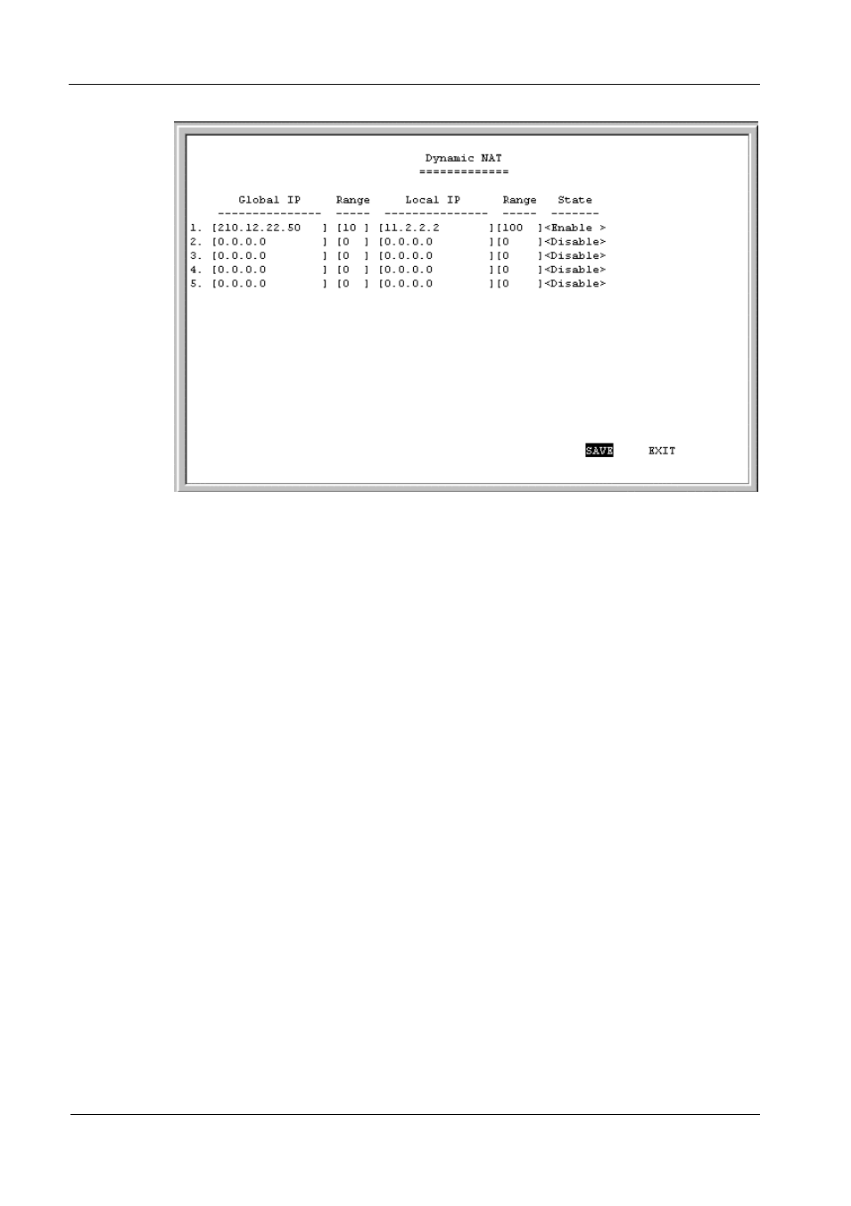 Dynamic napt | D-Link DI-308 User Manual | Page 71 / 131