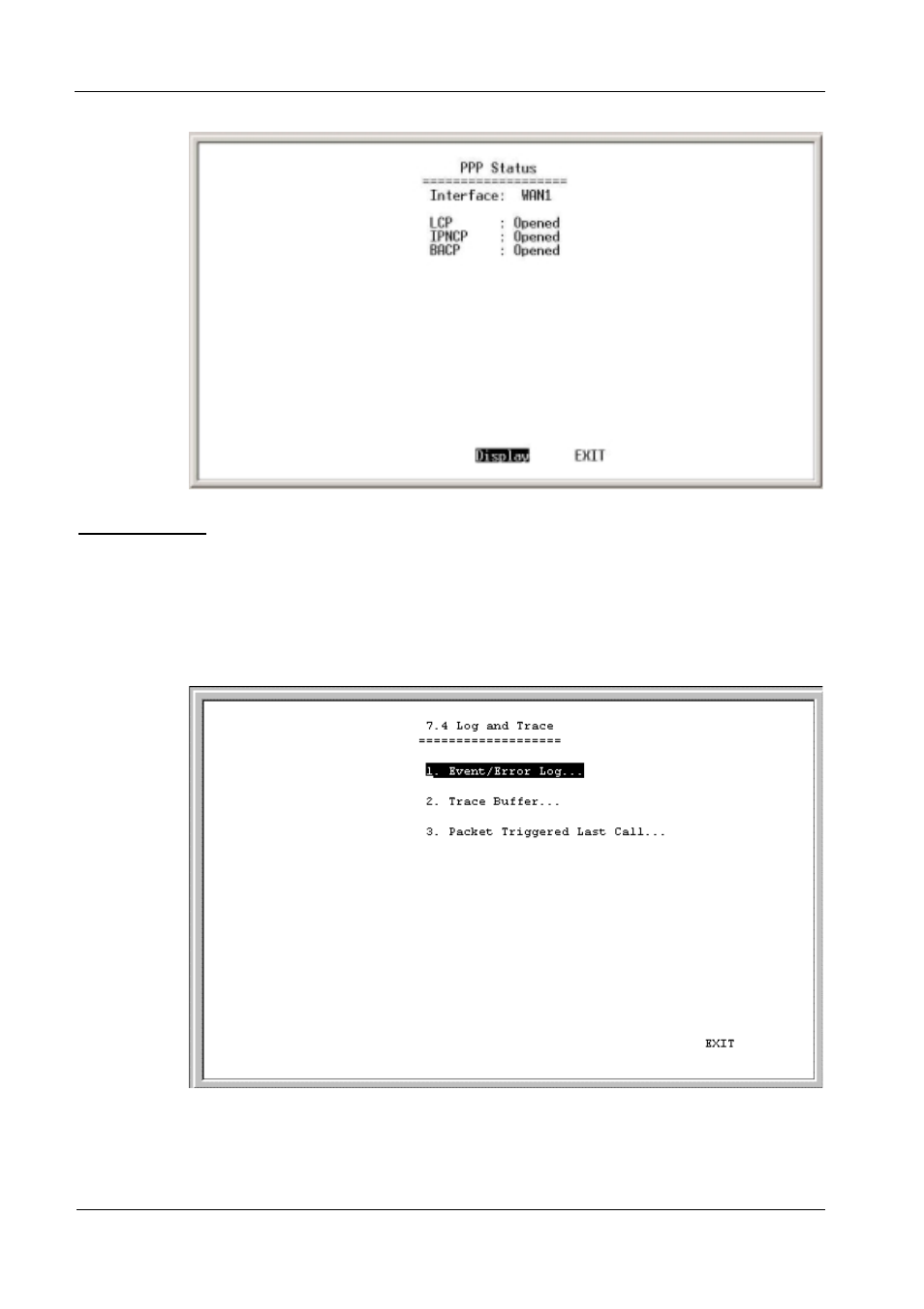 Log and trace | D-Link DI-308 User Manual | Page 91 / 131