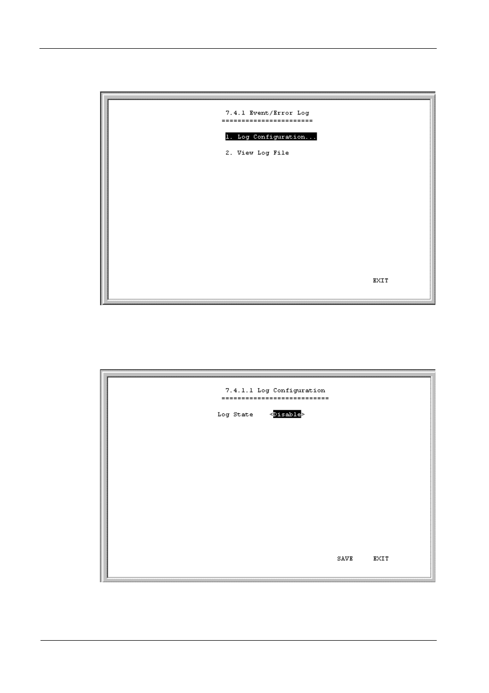 Event/error log | D-Link DI-308 User Manual | Page 92 / 131