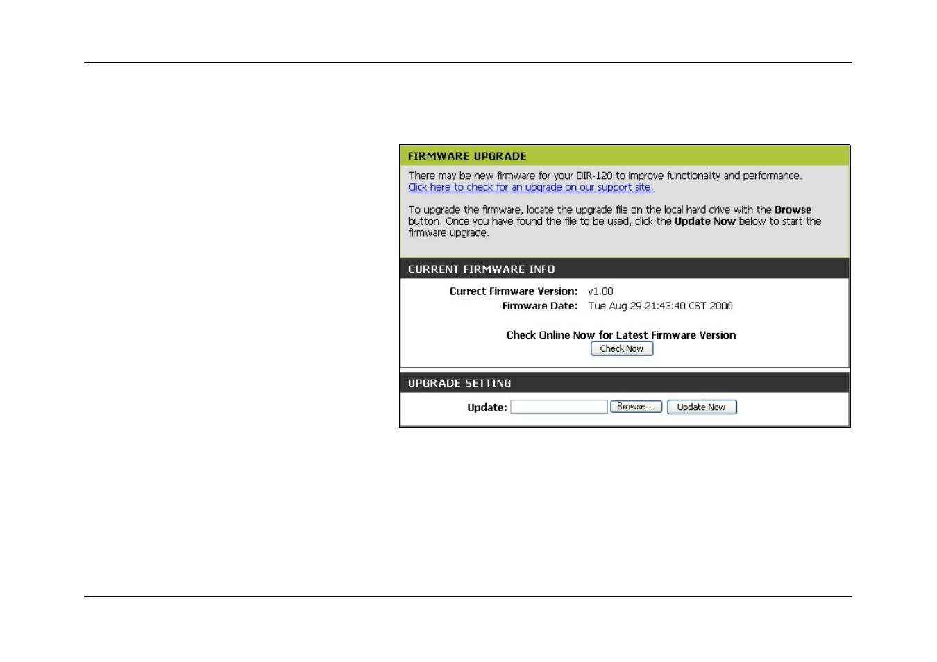 Firmware | D-Link DIR-120 User Manual | Page 59 / 77