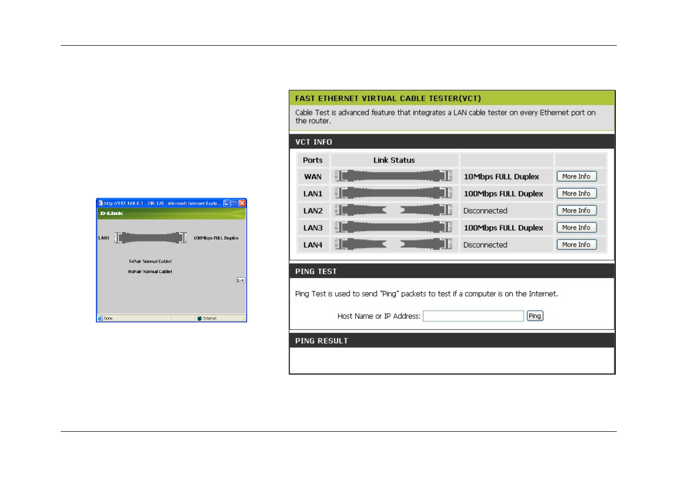 System check | D-Link DIR-120 User Manual | Page 61 / 77